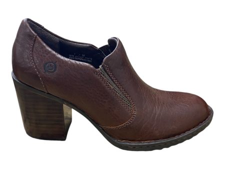 Shoes Heels Block By Born In Brown, Size: 7 Hot on Sale