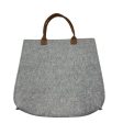 GREY TOTE by CLOTHES MENTOR Size:LARGE For Sale