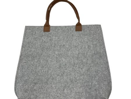 GREY TOTE by CLOTHES MENTOR Size:LARGE For Sale