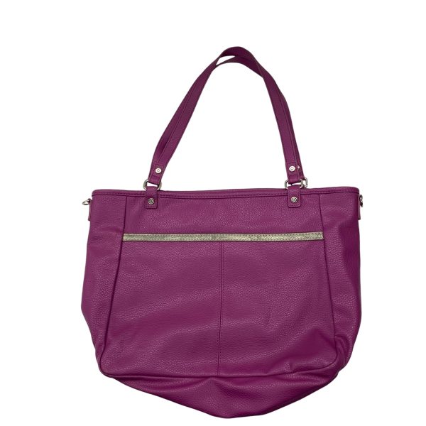 PURPLE HANDBAG by JEWELL Size:LARGE Online Hot Sale