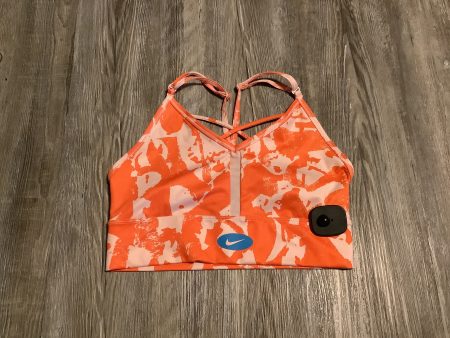 Athletic Bra By Nike Apparel In Orange, Size: M Online now