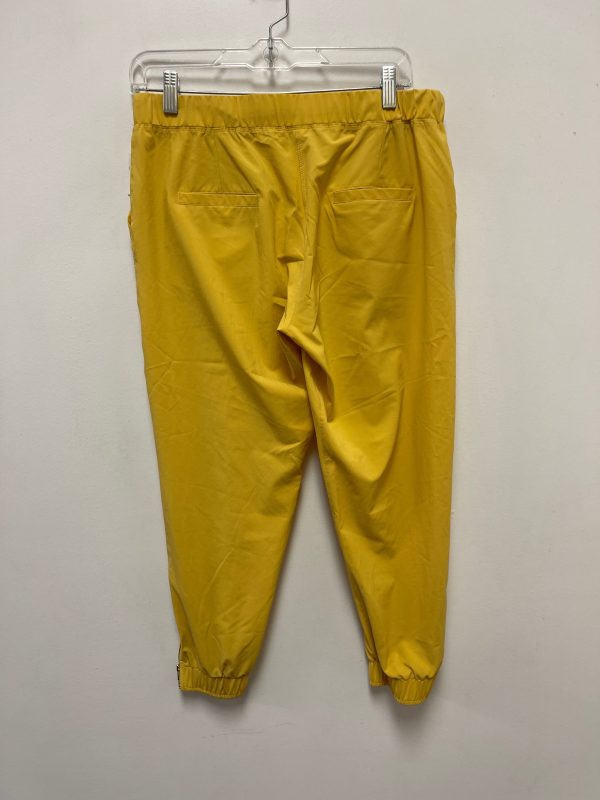 Athletic Pants By Clothes Mentor In Yellow, Size: S For Discount