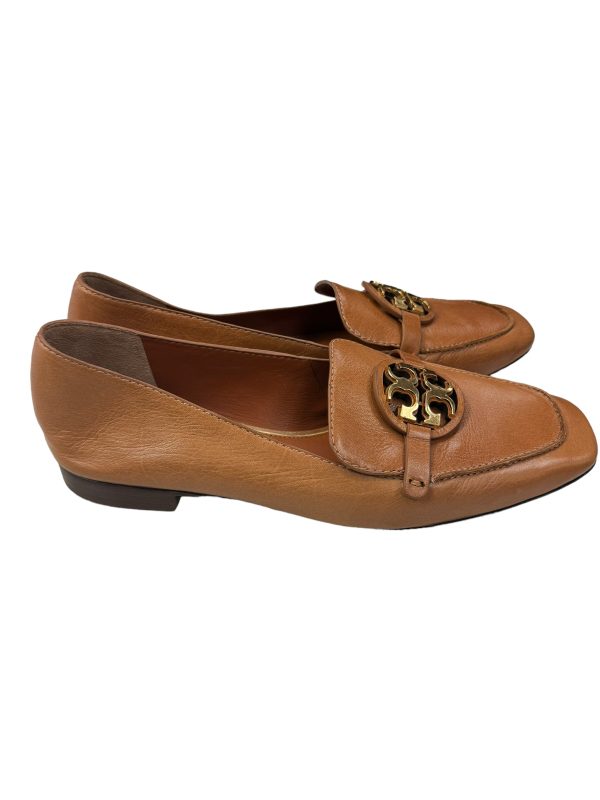 Shoes Flats By Tory Burch In Brown, Size: 9.5 For Sale