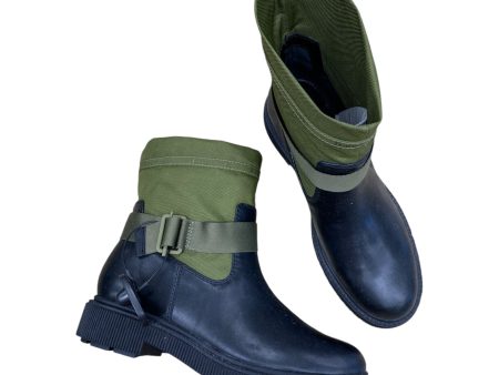 Boots Snow By Franco Sarto In Black & Green, Size: 10.5 Online now