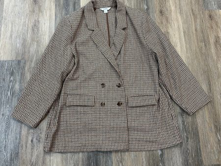 Blazer By Old Navy In Brown & Cream, Size: Xxl Online