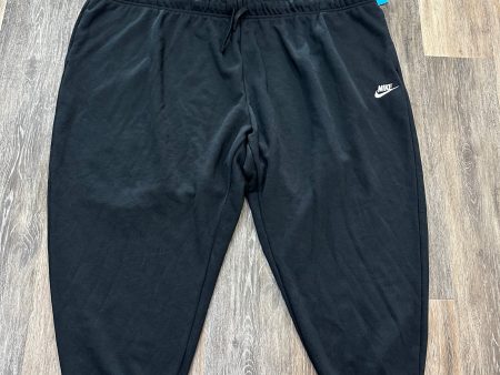 Athletic Pants By Nike Apparel In Black, Size: 4x For Discount