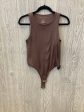 Bodysuit By Clothes Mentor In Brown, Size: S Cheap