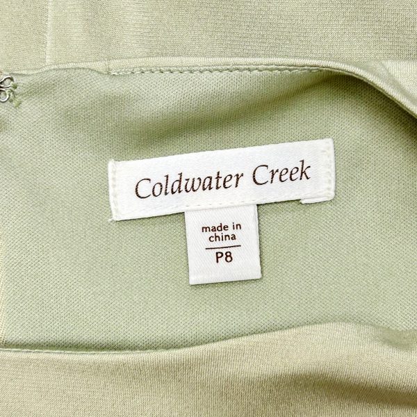 Dress Casual Maxi By Coldwater Creek In Sage, Size: M Discount