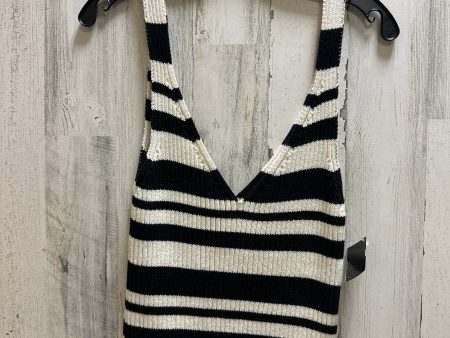 Black & White Top Sleeveless Maeve, Size L Online Sale