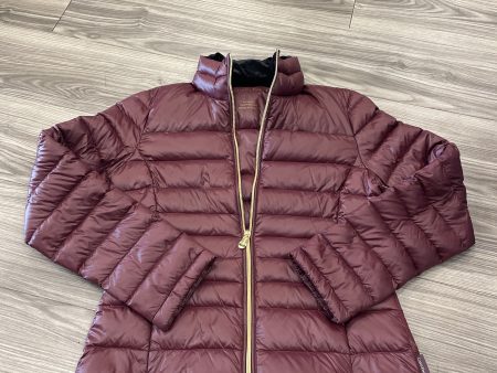 Jacket Puffer & Quilted By Calvin Klein In Red, Size: S For Cheap