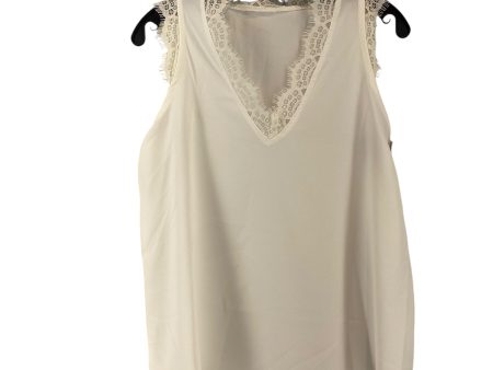 Tank Top By Clothes Mentor In White, Size: S For Sale