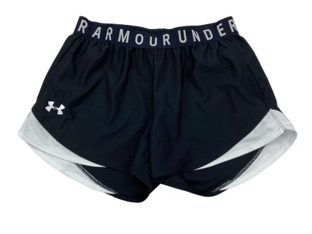 BLACK ATHLETIC SHORTS by UNDER ARMOUR Size:XS on Sale