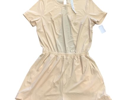 Athletic Dress By Lululemon In Cream   pale yellow Size: 6 Online now