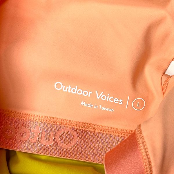 Athletic Dress By Outdoor Voices In Coral, Size: L Supply