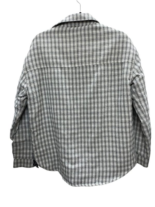 Jacket Shirt By Pacsun In Plaid Pattern, Size: Xs For Cheap