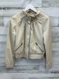 Jacket Moto By Hinge In Cream, Size: S Online Hot Sale