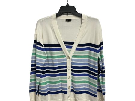 Cardigan By Talbots In Striped Pattern, Size: M Cheap