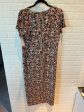 Dress Casual Maxi By J. Jill In Grey & Pink, Size: M Fashion