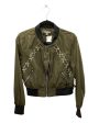 Jacket Windbreaker By Clothes Mentor In Green, Size: L Fashion