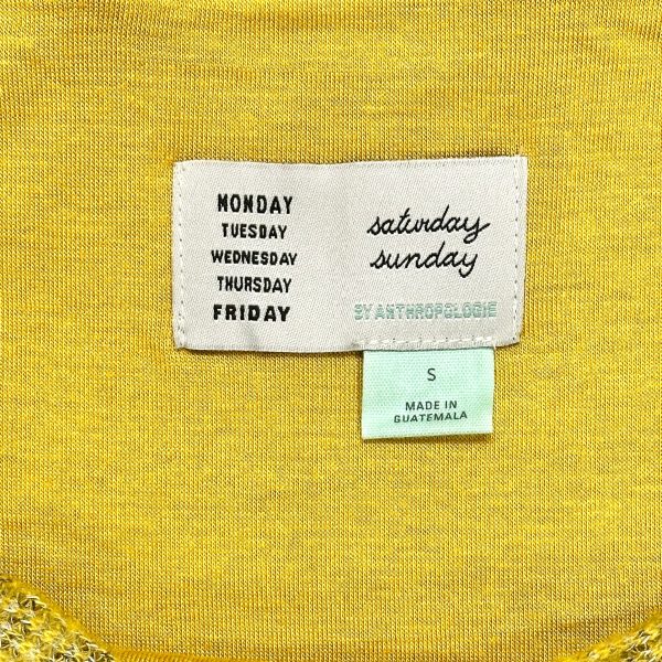 Dress Sweater By Anthropologie In Yellow, Size: S Online now