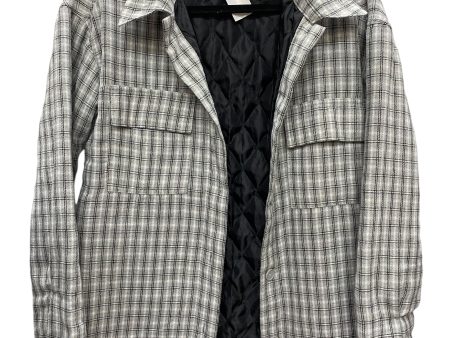 Jacket Shirt By Pacsun In Plaid Pattern, Size: Xs For Cheap