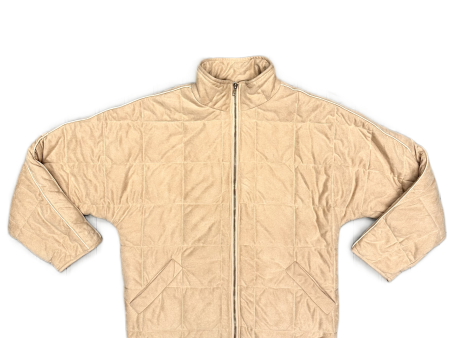 Coat Puffer & Quilted In Peach, Size: S Online Hot Sale