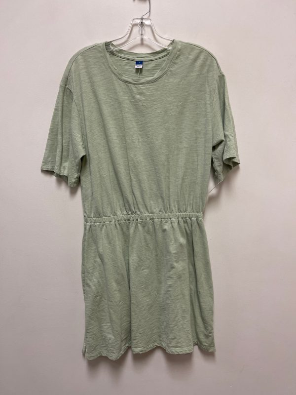 Dress Casual Short By Old Navy In Green, Size: L For Discount