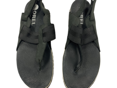 Black Sandals Sport By Sorel, Size: 8 Online Sale