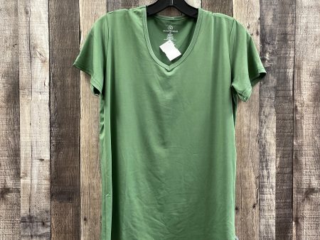 Athletic Top Short Sleeve By Clothes Mentor In Green, Size: M For Cheap