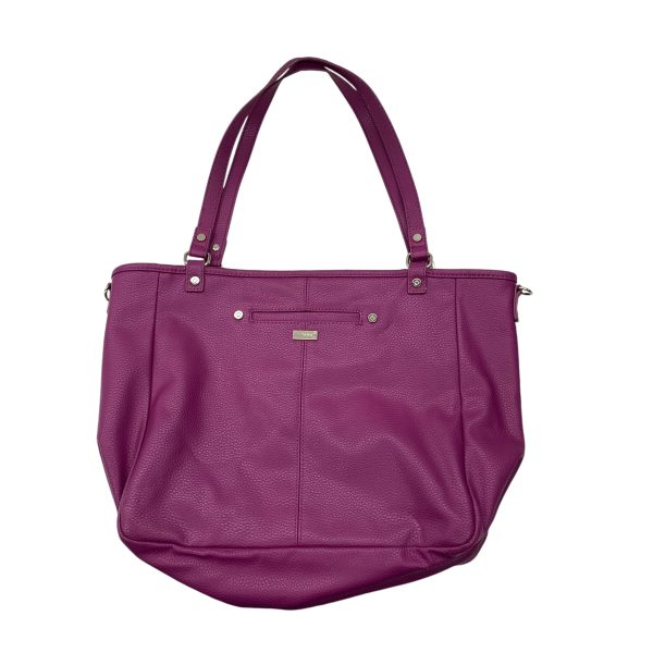 PURPLE HANDBAG by JEWELL Size:LARGE Online Hot Sale