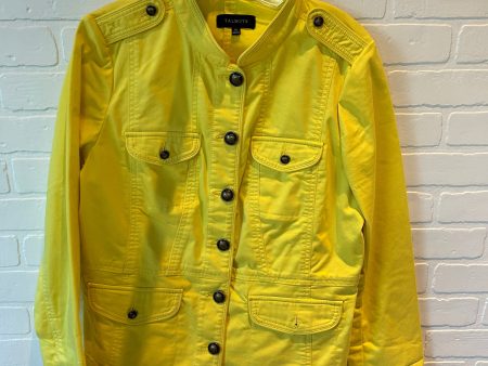 Jacket Other By Talbots In Yellow, Size: Xl Cheap