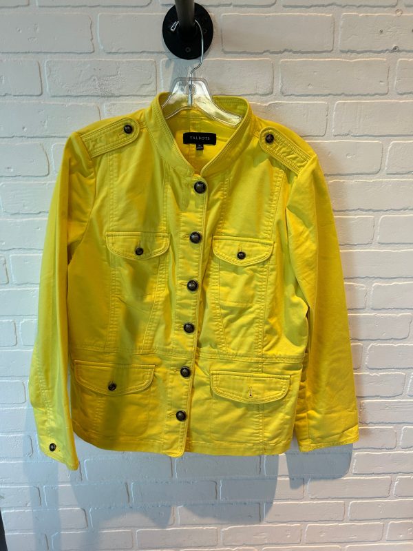 Jacket Other By Talbots In Yellow, Size: Xl Cheap