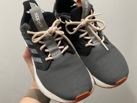 Shoes Athletic By Adidas In Grey & Orange, Size: 8 Sale