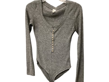 Bodysuit By Free People In Grey, Size: Xs Online now