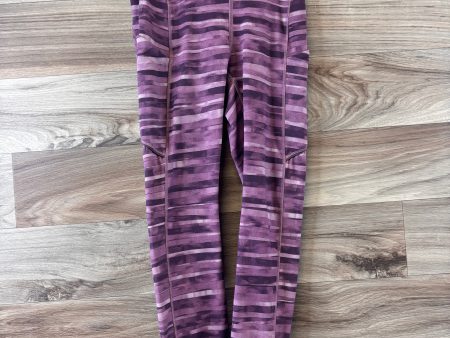 Athletic Leggings Capris By Lululemon In Purple, Size: Xs Fashion