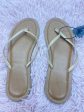 Sandals Flip Flops By Universal Thread In Tan, Size: 9 Online Hot Sale