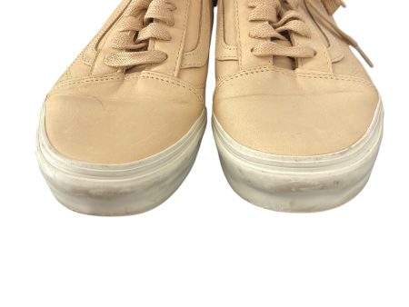 Shoes Flats By Vans In Beige, Size: 8.5 Fashion