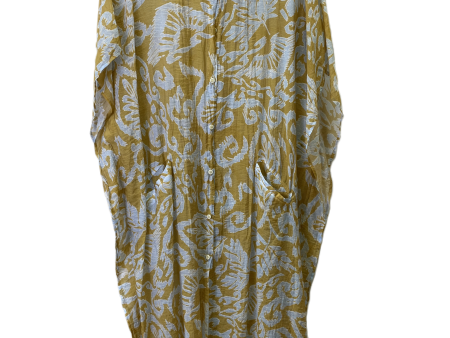 Dress Casual Midi By Anthropologie In Yellow, Size: Os For Cheap