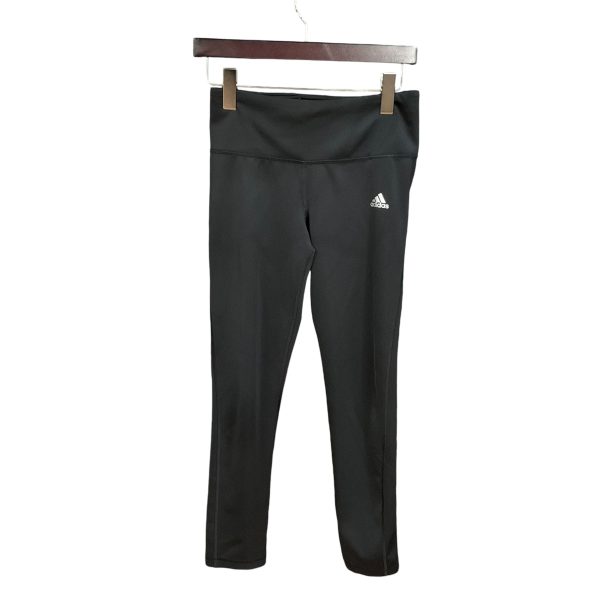 Athletic Leggings Capris By Adidas In Black, Size: 0 For Cheap