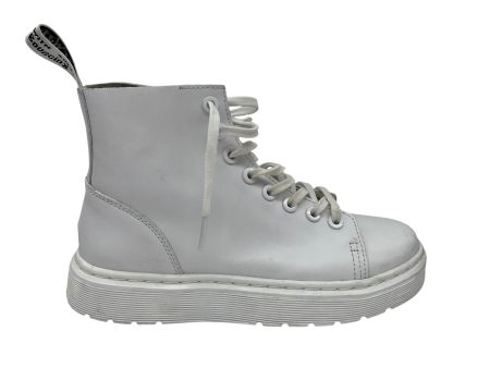 WHITE SHOES SNEAKERS by DR MARTENS Size:5.5 Online Hot Sale