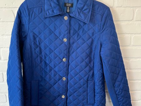 Jacket Puffer & Quilted By Jones New York In Blue, Size: S For Sale