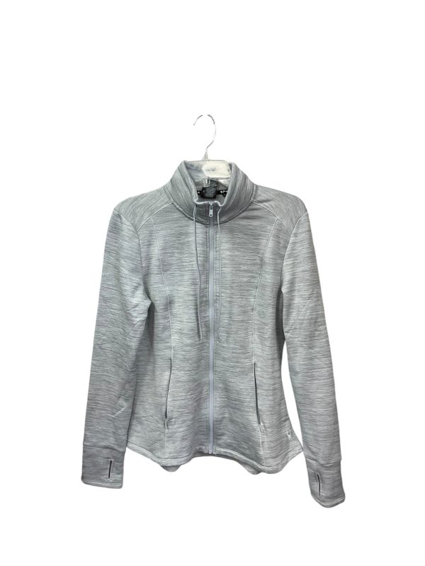 Athletic Jacket By Spyder In Grey, Size: L Discount