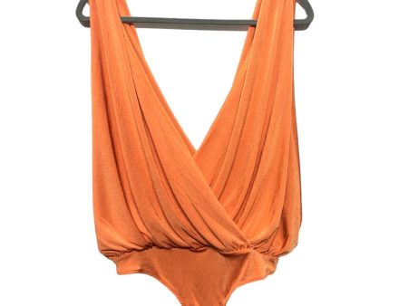 Bodysuit By Free People In Orange, Size: S Fashion