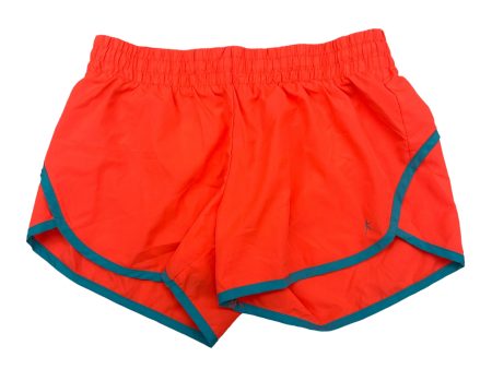 ORANGE ATHLETIC SHORTS by DANSKIN, SIZE M Online Sale