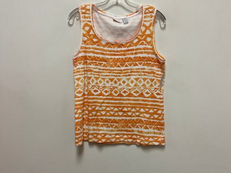 Tank Top By Chicos In Orange, Size: L Sale