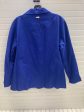 Jacket Windbreaker By Ellen Tracy In Blue, Size: Petite  M Online Sale