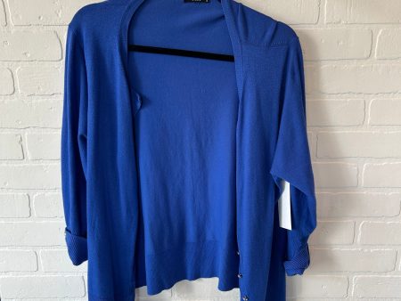 Sweater Cardigan By Premise Studio In Blue, Size: M For Sale