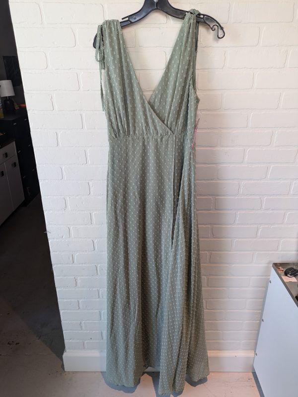 Dress Party Long By Lulus In Green, Size: Xl For Sale