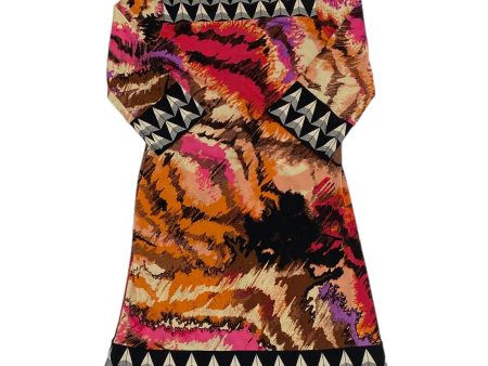 Multi-colored Dress Casual Midi CHEQUER, Size 0 For Cheap