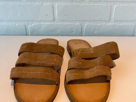 Sandals Designer By Frye In Brown, Size: 6 Online